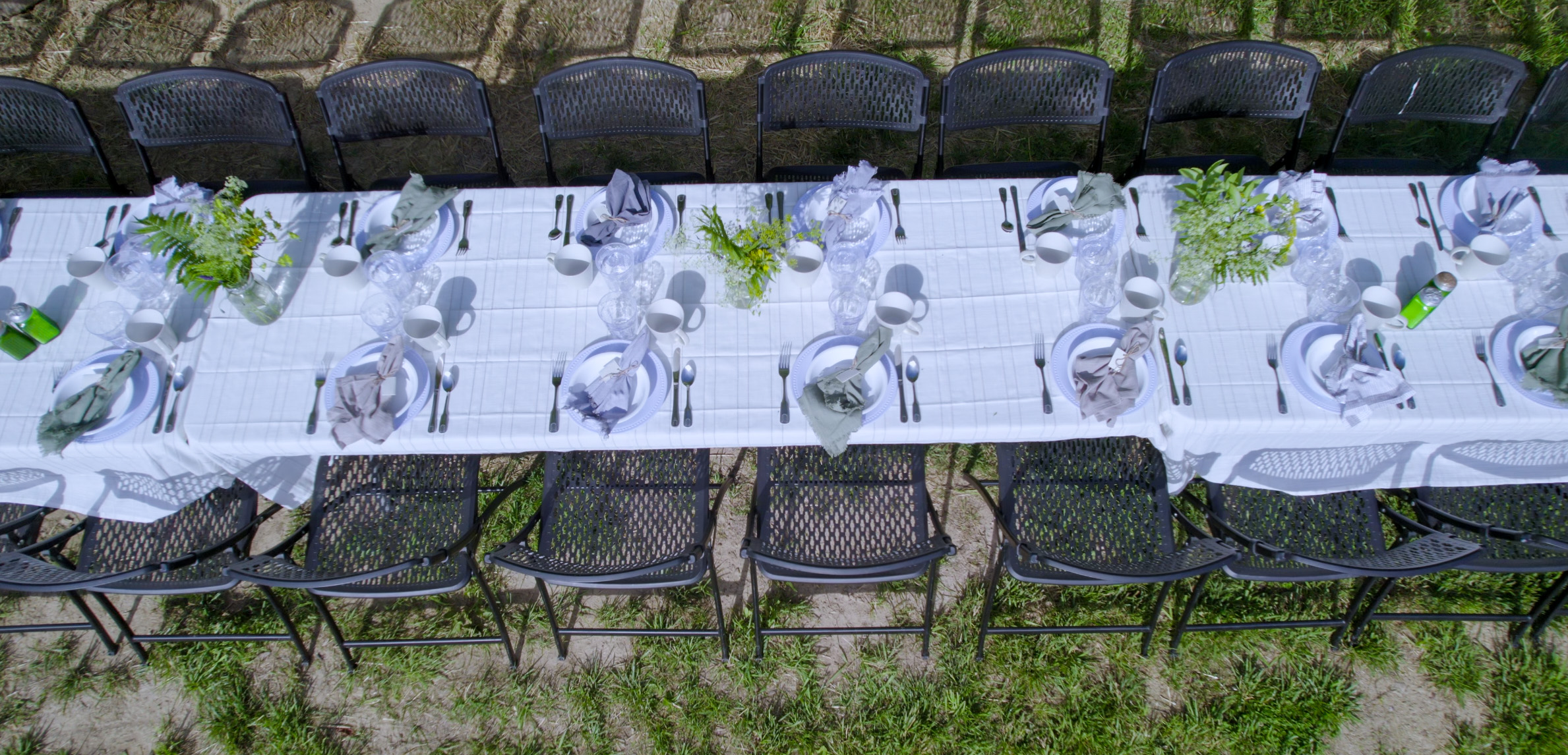 Wondering Table Drone Shot